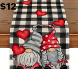 Valentines Table Runner 6 ft